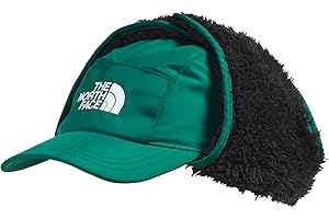 THE NORTH FACE Kids' Shasta Trapper Hat | Insulated Crown & Fleece Lined Earflaps, Water Repellent Finish, Ball Cap Brim