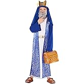Morph Wiseman Costume Kids, Boys Shepherd Costume, Saint Outfit, Catholic Saints Costumes, Nativity Costumes For Kids