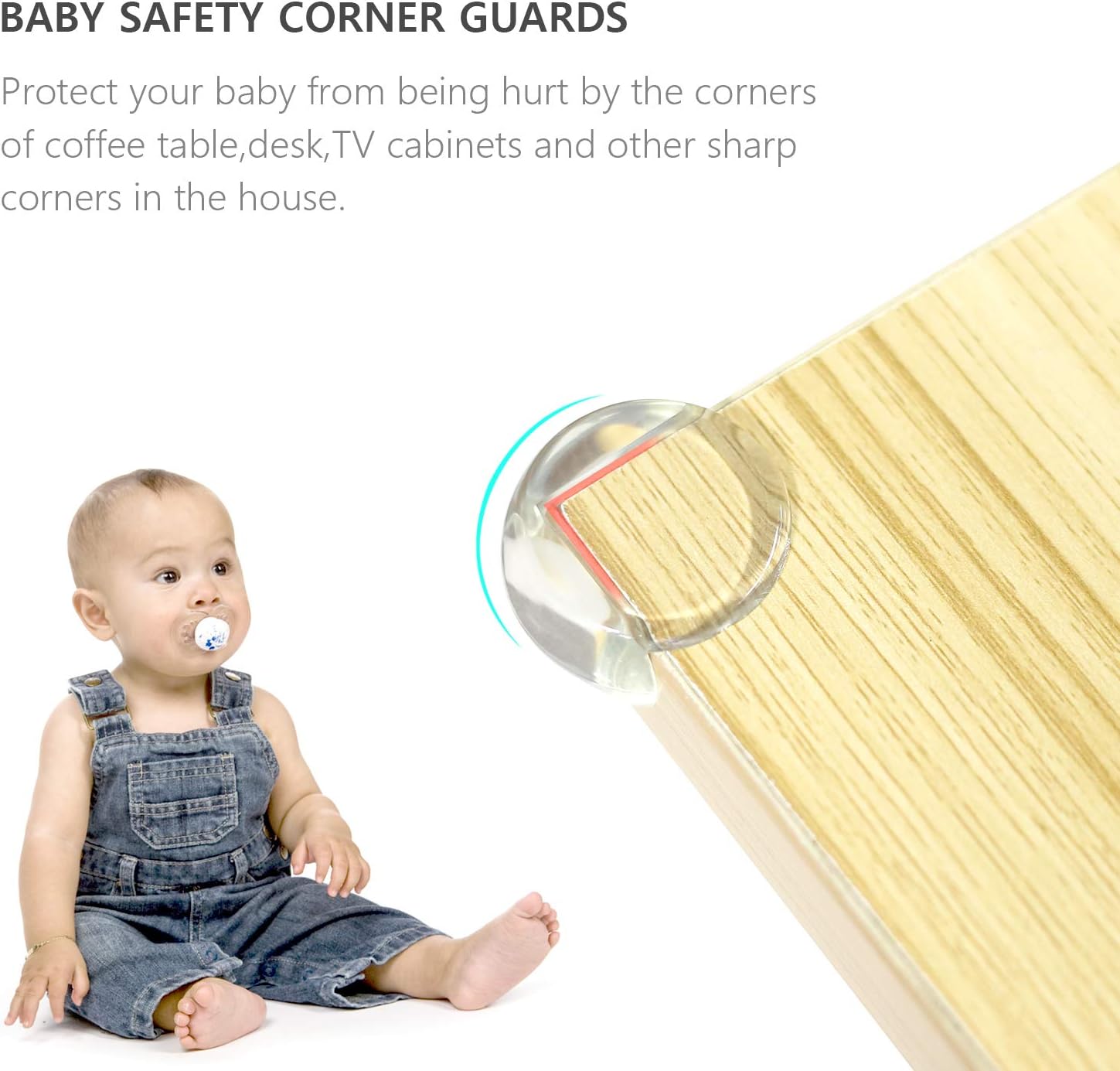 Transparente 24 Pieces Yosemy Protection Angle Pour Securite Bebe Avec 3m Adhesifs Pour Tables Et Tout Meubles Pointus Protection Coin De Table Securite Domestique Bebe Puericulture Centroarco Com