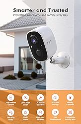 Dzees Outdoor Camera Wireless, 2K Battery Powered