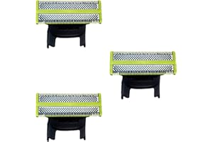 FEAYEA 3 Pack Replacement Blades Compatible with Norelco One 1 Blade, Durable Stainless Steel, Trim, Edge and Shave,Suitable spare blades QP210/80 QP2515 QP2520 QP6510 QP6530