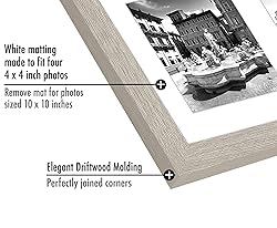 Americanflat 10x10 Collage Picture Frame with
