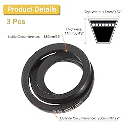 uxcell 3 Pack B35 Classic Wrapped