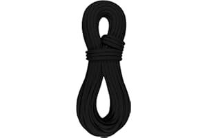 SEAMUS Static Rope 10.5mm UIAA Rappelling Rope 45M (150ft) Static Line Nylon Kern Mantle Rope for Rock Climbing, Mountain Tree Climbing, Hauling, Rescue