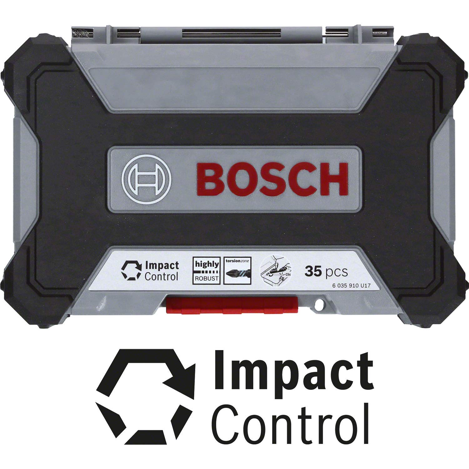 Bosch 35x PRO Impact Mixed Set, Amazon Exclusiv, 35-tlg. (für Beton, Weiche Fliesen, 108 x 168 mm, Professional Zubehör Bohrmaschine) 3