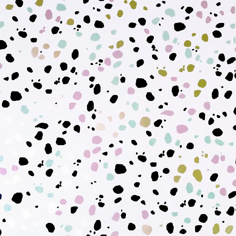 Arthouse Dalmatian Pastel Wallpaper Multicolour - Paste The Paper 10m x 0.53m