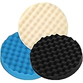 𝐔𝐩𝐠𝐫𝐚𝐝𝐞𝐝 Polishing Pad-8 Inch for 7" Backing Plates –Replace for 3m 5275 5723 5733 Foam Buffing Pads- Car Polishing Cutting Sponge Pads Compatible with dewalt, spta and Chemical Guys Polisher
