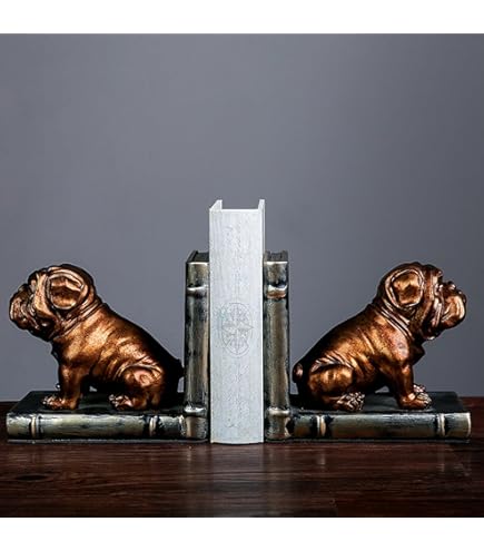 Amazon.com: SPI Bulldog Bookends Pair : Home & Kitchen