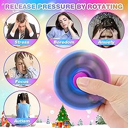 Fidget Spinner 2 Pack, Metal Fidget Spinners