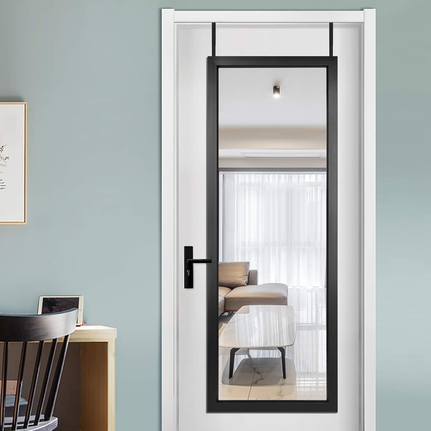 How To Hang A Full Length Mirror Without Nails How To Hang A 