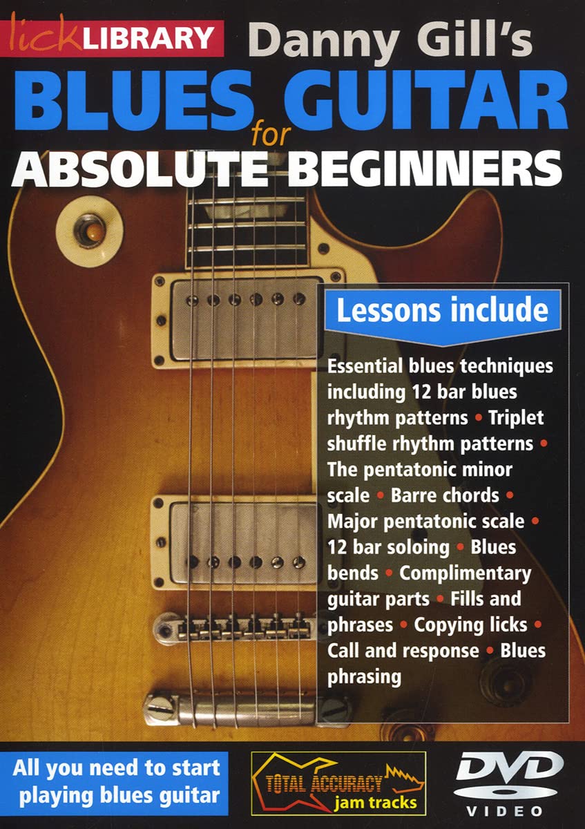 Lick Library: Danny Gill'S Blues Guitar For Absolute Beginners [DVD]