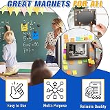 Grtard 20 Pack Ceramic Magnets 0.71 x 0.12 in with Adhesive Backing view 4