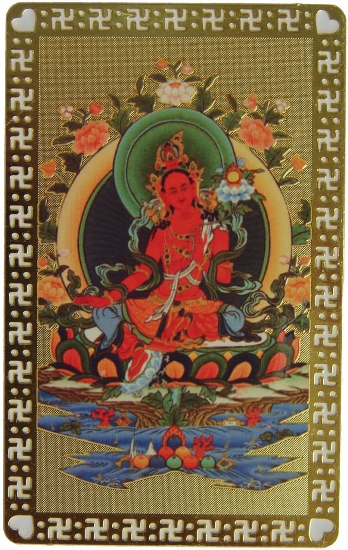 Feng Shui Import Red Tara Talisman Card