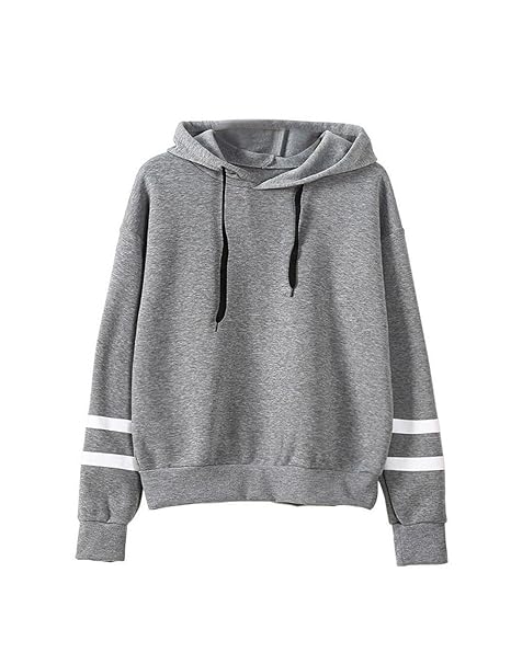 Serface Damen Hoodie Kapuzenpullover Pullover mit Kapuze Frauen Sweatshirt Langarm Baumwolle Casual Kapuzenpullis Sweatjacke 