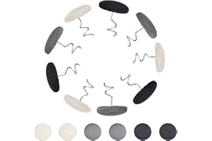 SPACEWINGS 30PCS Upholstery Pins, Upholstery Buttons,Fabric Clips for Sofa Covers, Headliner & Bed Skirt, Ideal for Retro Style Decor & DIY Projects,Rich in Life Rituals Feeling