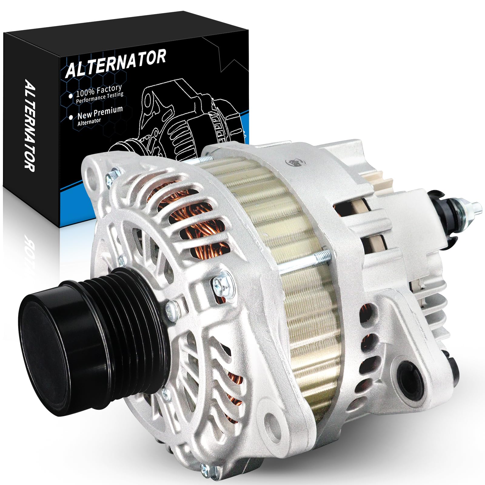 SZKAIDAG Upgraded High Output Alternator Fits