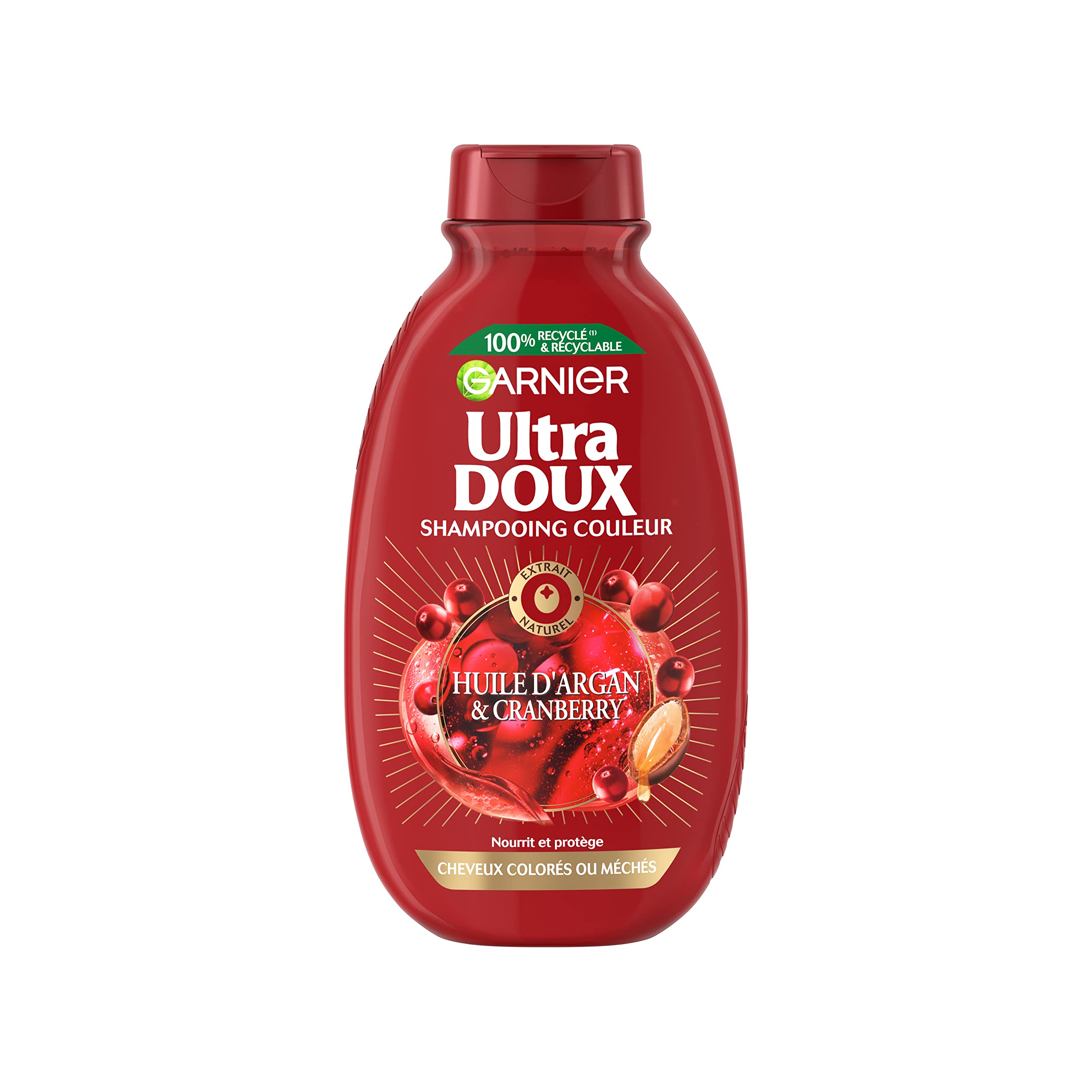 Ultra Doux Argan and Cranberry Shampoo with Argan and Cranberbers, 250 ml