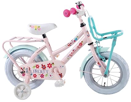 Spielwaren Klee Kinderfahrrad 12 Zoll Mädchen Holland Fahrrad Kinder Pink Mädchenfahrrad 71204