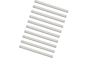 Set of 10 3-1/4 inch Tungsten Carbide Planer Blades Replacement for DeWalt DCP580B,DW6658,DW675K, D26676 OR D26677,82mm Hand-