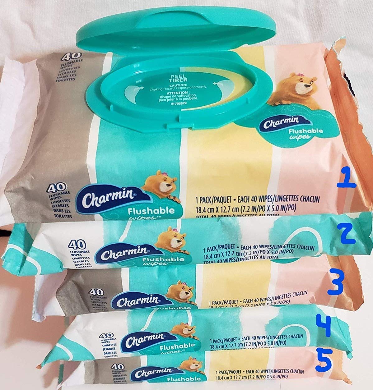 Charmin Freshmates Flushable Moist Wipes, 200 ct. by Charmin Amazon.de