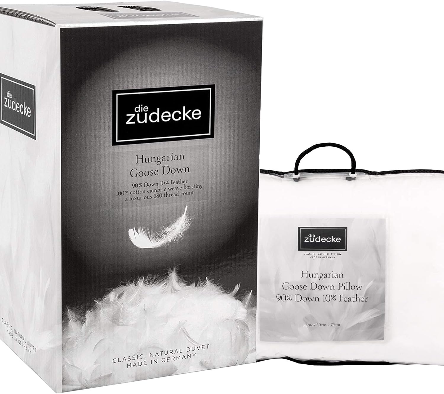 Surrey Down Die Zudecke 90 Hungarian White Goose Down Set 6 Tog
