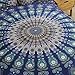 AILOVYO Queen Size 3 Piece Bohemian Style Luxury Mandala Namaste Bedding Set Comforter Cover Set Polyester Boho Comforter Duvet Quilt Cover and Pillowcase Soft Bedclothes