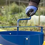 Dellonda Large Rotary Garden Sieve Blue Steel DG261 400mm 16in Diameter view 2