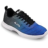 ELITE Men's Wave Bowling Shoes - Lightweight, Breathable Knitted Uppers, Universal Soles