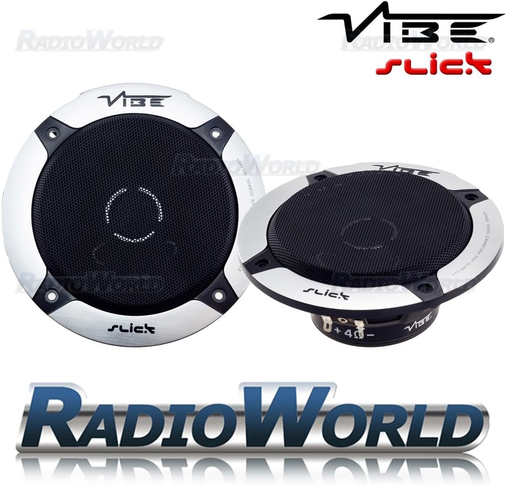 Vibe Slick 5 5.25" 130mm Coaxial Car Speakers 210W Amazon.co.uk