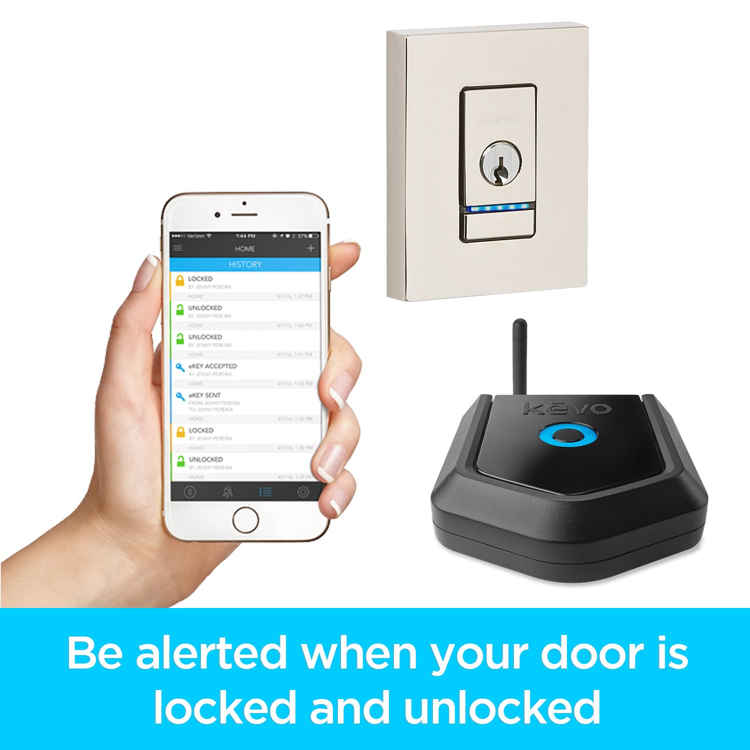 Kevo Plus Connected Hub 99240001 to Lock Unlock Kevo Smart