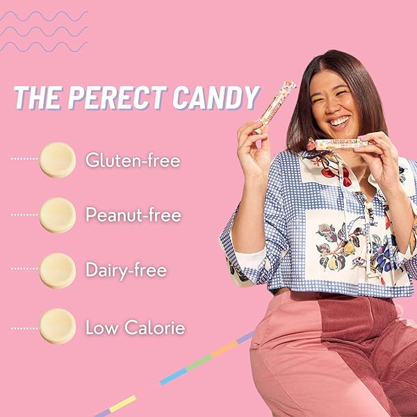 SMARTIES CANDY BULK ROLLS GLUTEN FREE & VEGAN ASSORTED FLAVOR TREATS | PEANUT FREE ALLERGEN FREE & DELICIOUS SNACKING BULK CANDY INDIVIDUALLY WRAPPED – 14 OZ (52 ROLLS PACK)