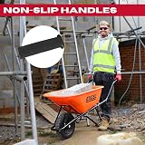 Excel 100L HDPE Wheelbarrow Tray Heavy Duty 150 kg Load Capacity view 4
