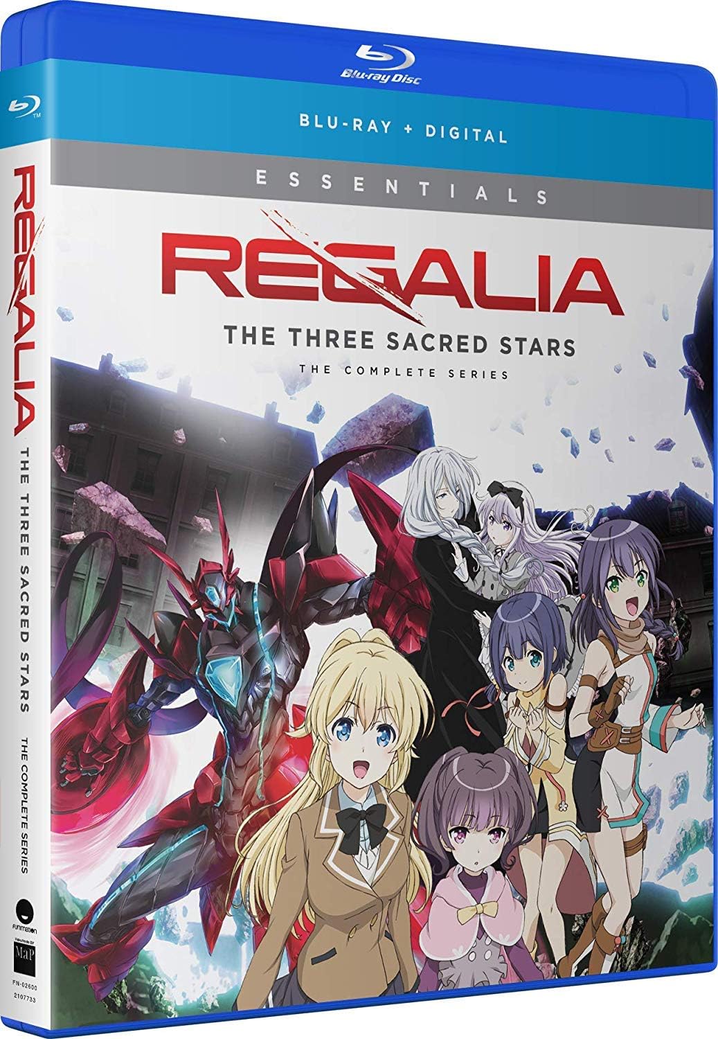 Amazon Regalia The Three Sacred Stars The Complete Series Blu Ray アニメ