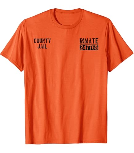 Amazon.com: Miami-Dade County Jail Inmate T Shirt - Funny Prison