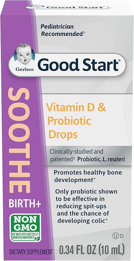 gerber soothe vitamin d & probiotic drops reviews