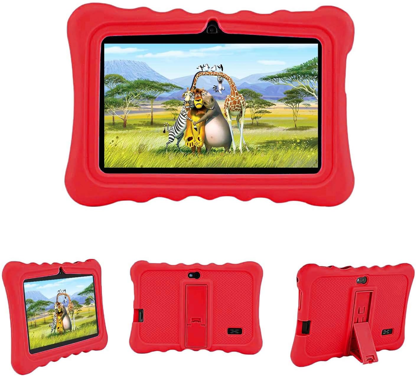 Tablet Case for 7 inch, AntiSlip Soft Silicone Back Cover