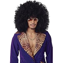 Amazon.com: California Costumes Mens Super Jumbo Afro Halloween 