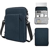 MoKo Laptop Sleeve Bag for 13.3-14 Inch, Notebook Carrying Case with Pocket Fits New MacBook Pro M3/M2 14" /13" M2/M1 Pro/M1 Max 14.2 2023-2021/Air 13.6" M2 2022, Surface Pro 9/8 13", Indigo