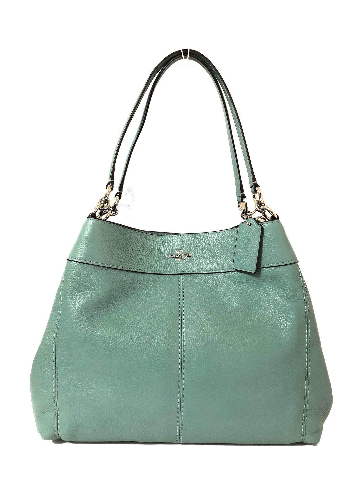 COACH Pebbled Leather Lexy Shoulder Bag