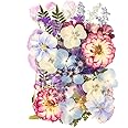 Blaflo 35+pcs Purple Flowers for Resin Model, Real Pressed Flowers Dry Leaves Bulk Natural Herbs Kit for Scrapbooking DIY Art Crafts, Epoxy Jewelry, Candle, Soap Making, Nails Decor