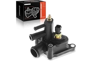 A-Premium Engine Coolant Water Outlet Compatible with Chrysler Sebring Dodge Stratus Mitsubishi Eclipse Endeavor Galant 2000-