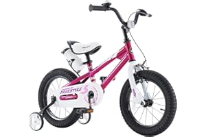 RoyalBaby Freestyle & EZ Kids Bike 12 14 16 18 Inch Size for Toddlers to Big Kids, Beginners Balance Pedal 2-in-1 Learning Bi