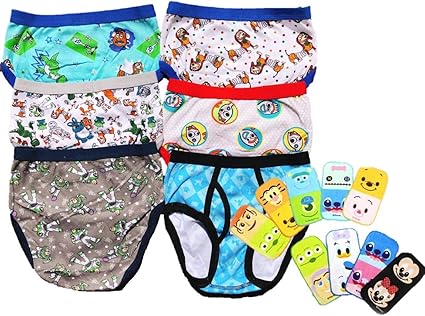 Amazon Co Jp Disney Pixar ディズニー Toy Story 4 トイストーリー パンツ 6枚 ミニタオル1枚セット 男児 男の子 ピクサー 下着 ボーイズパンツ インナー ブリーフ トイ ストーリー 6t 服 ファッション小物