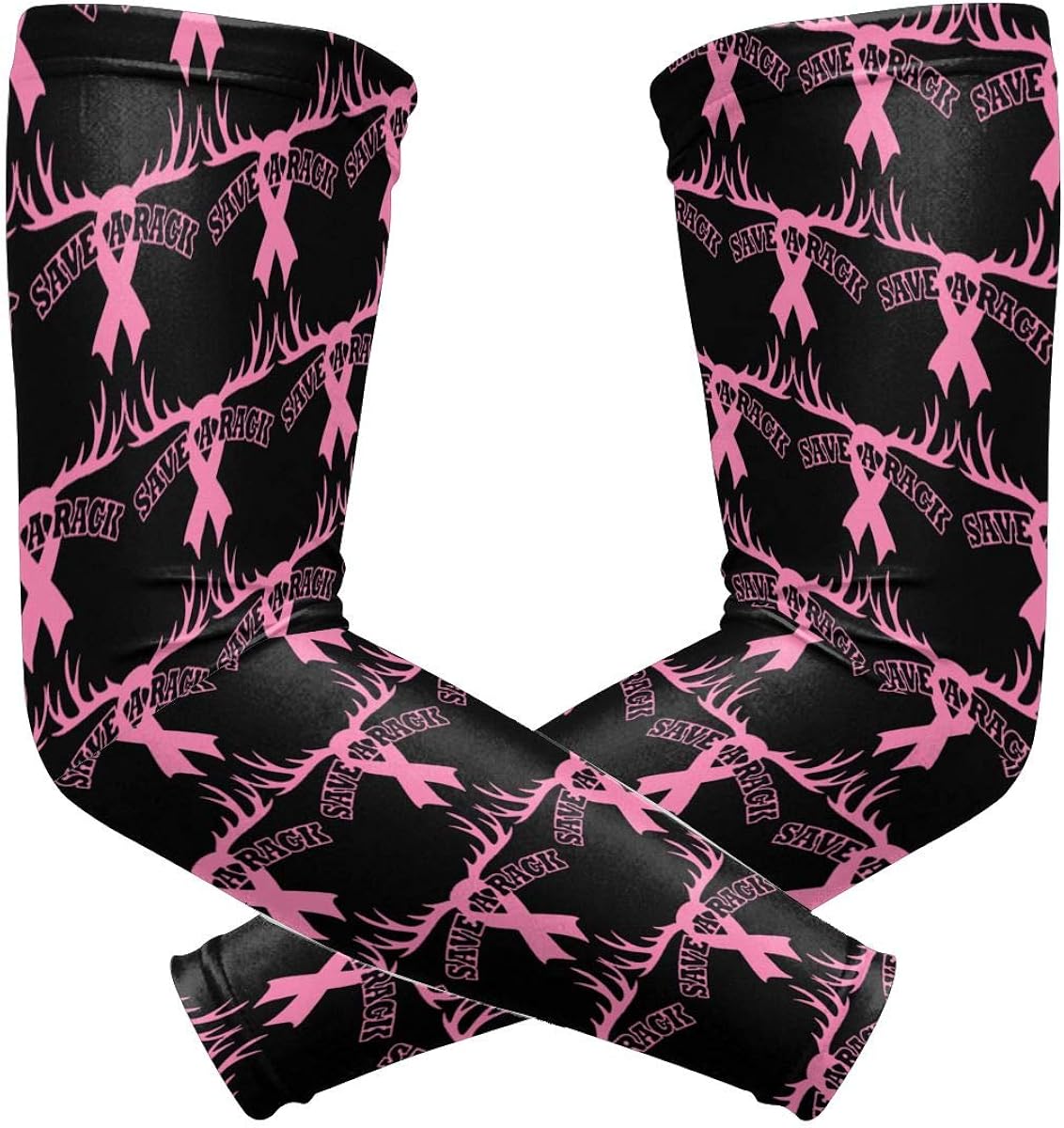 Save Pink Ribbon Breast Cancer Unisex Compression Arm