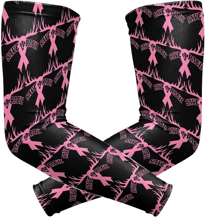 Save Pink Ribbon Breast Cancer Unisex Compression Arm