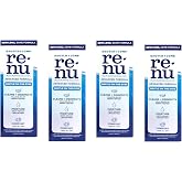 Renu Fresh Multi-Purpose Contact Lens Solution, Travel Size 2 Fl Oz (Pack Of 4)