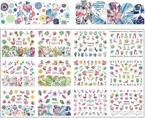 Amazon Co Jp 12pcs セットネイルアートスライダー転送水デカールブラック幾何学文学ネイルステッカーブラックレターウォーター スライダーガール夏 Color Bn913 924 ホーム キッチン