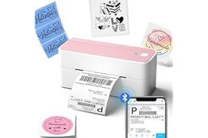 Phomemo 241BT Bluetooth Thermal Label Printer, 4x6 Shipping Label Printer for Small Business, Thermal Printer for Home Use, S