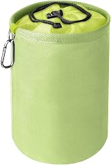 Vicloon Premium Peg Bag Green Large with Closing Cord Hanging Hook
