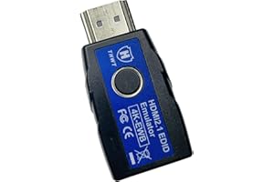 THWT HDMI 2.1 4K EDID Emulator (Model: 4K-EWB), Supports SCDC and EDID Copying and Emulation, HDCP Pass-Through (not Bypass),